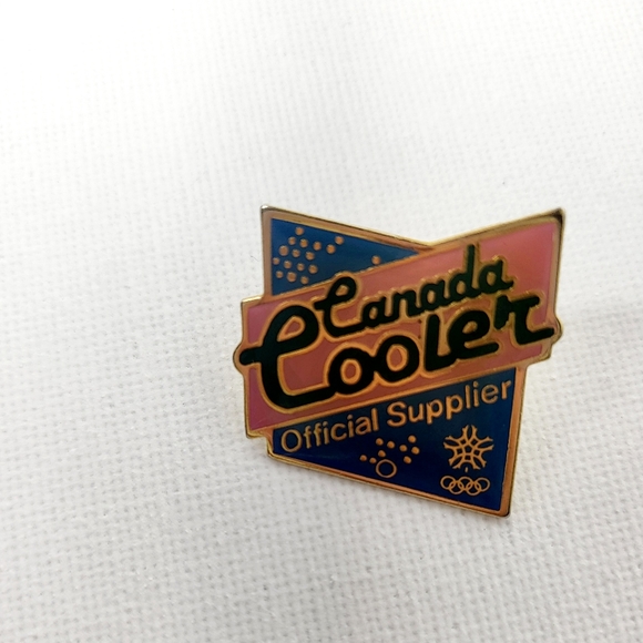 1988 OLYMPICS CANADA COOLER COLLECTOR PIN 🔴VINTAGE🔴 - Picture 3 of 5